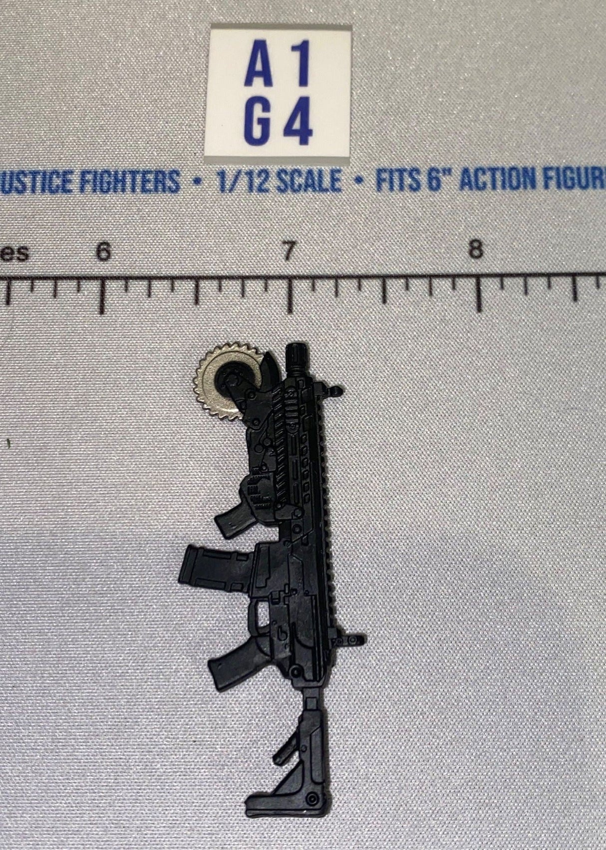 1/12 Scale GI Joe Classified Modern Era Assault Rifle with Saw