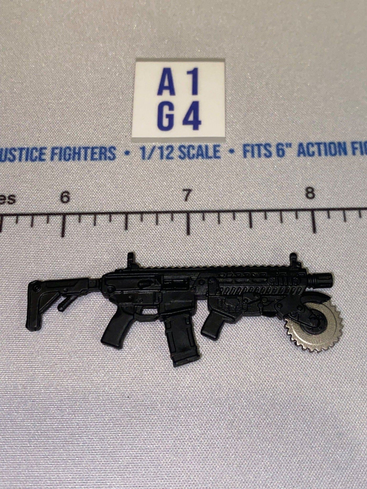 1/12 Scale GI Joe Classified Modern Era Assault Rifle with Saw