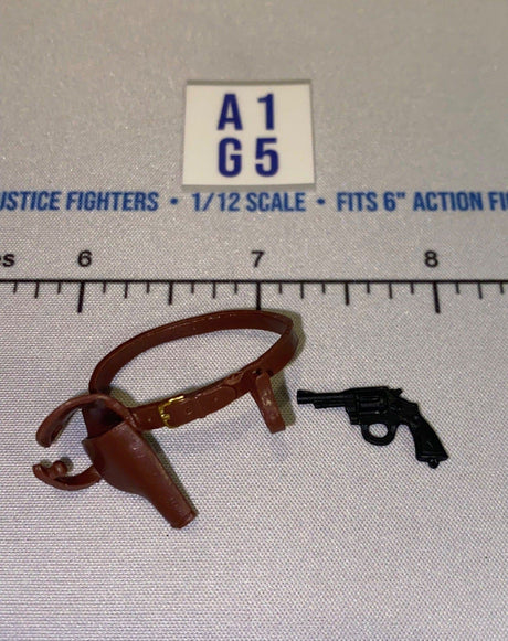 1/12 Scale WWII British Revolver and Holster Set - Indiana Jones