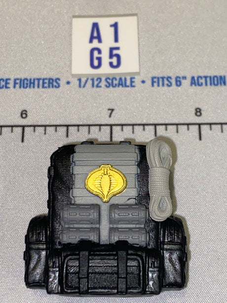 1/12 Scale Modern Era Cobra Backpack with Rope - GI Joe Classified