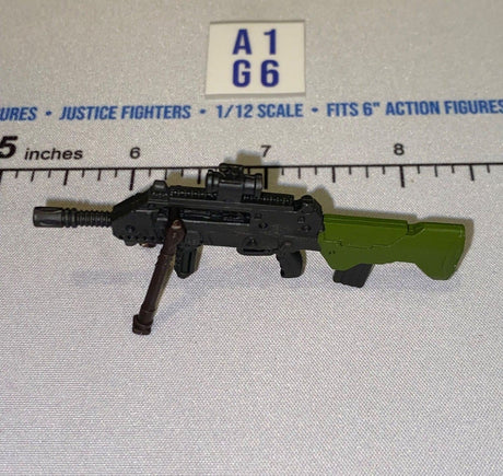 1/12 Scale Modern Era French Rifle with Bipod and Optic - GI Joe Classified