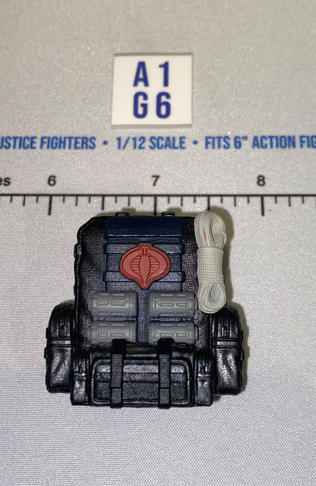 1/12 Scale Modern Era Cobra Backpack with Rope - GI Joe Classified