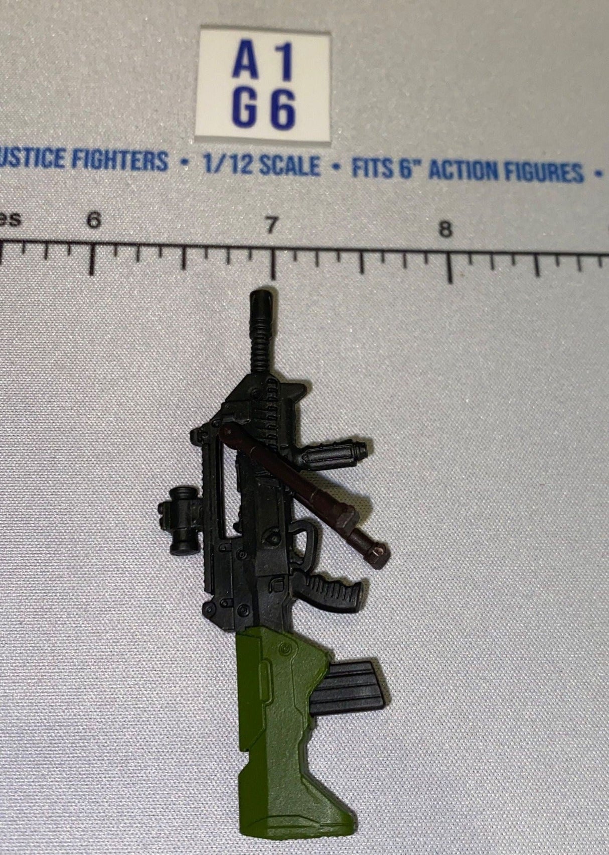 1/12 Scale Modern Era French Rifle with Bipod and Optic - GI Joe Classified