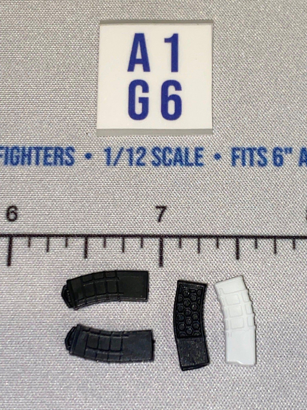 1/12 Scale Modern Era Rifle M-4 Magazine Lot - Valaverse