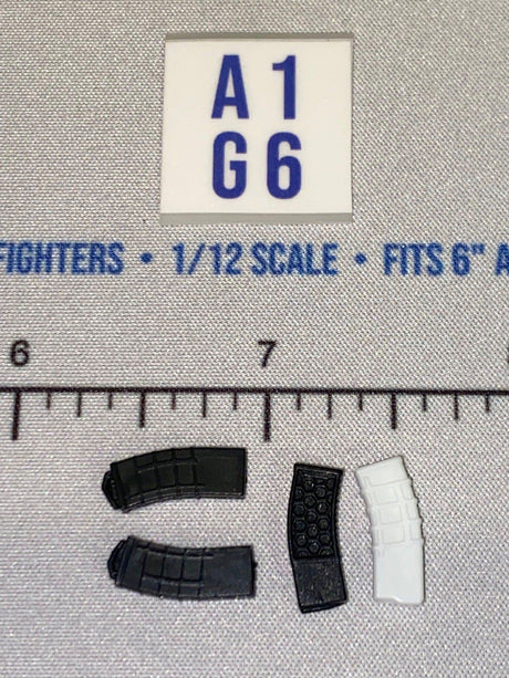 1/12 Scale Modern Era Rifle M-4 Magazine Lot - Valaverse