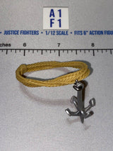 1/12 Scale Modern Nautical Rope Coil with Anchor - GI Joe Classified