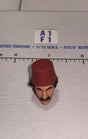 1/12 Scale Male Turkish Arab Head Sculpt with Fez Hat - Indiana Jones