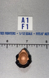 1/12 Scale Male Turkish Arab Head Sculpt with Fez Hat - Indiana Jones