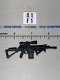 1/12 Scale Modern Era Tactical Rifle with Scope - GI Joe Classified