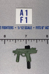 1/12 Scale Modern Era Submachine Gun with Red Dot Sight - Valaverse