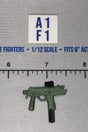 1/12 Scale Modern Era Submachine Gun with Red Dot Sight - Valaverse