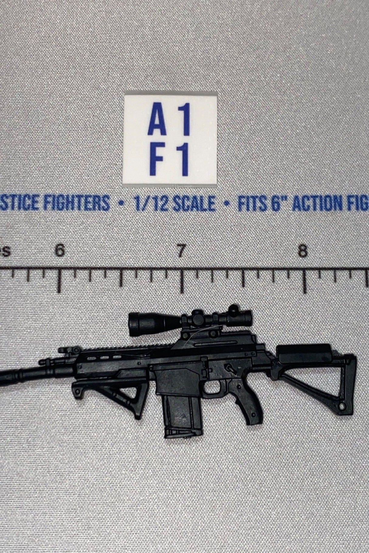 1/12 Scale Modern Era Tactical Rifle with Scope - GI Joe Classified