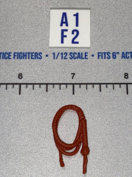 1/12 Scale Western Era Whip Coil - Indiana Jones