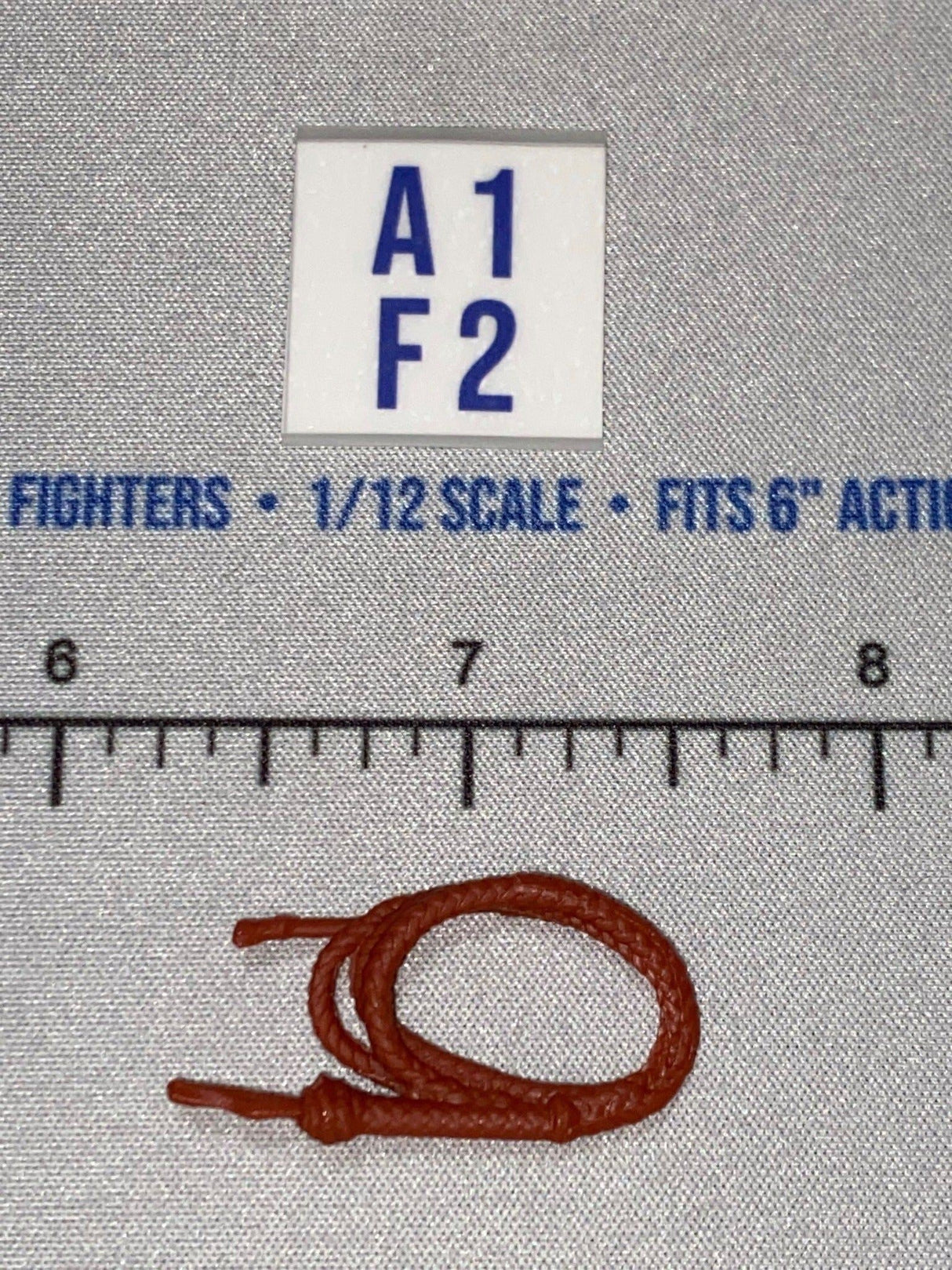 1/12 Scale Western Era Whip Coil - Indiana Jones