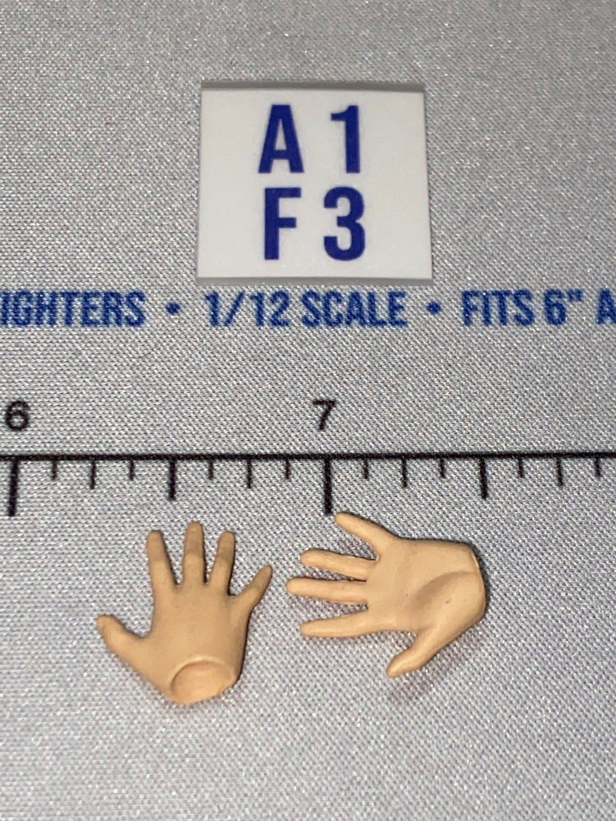 1/12 Scale Open Hand Set
