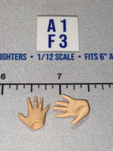 1/12 Scale Open Hand Set