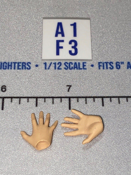 1/12 Scale Open Hand Set
