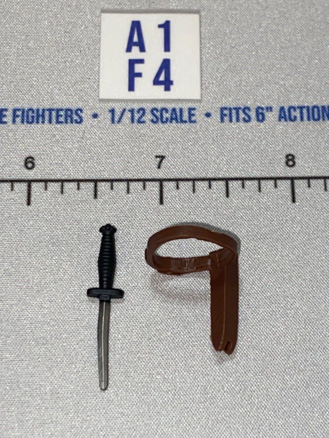 1/12 Scale Modern Dagger with Thigh Frog - GI Joe Classified