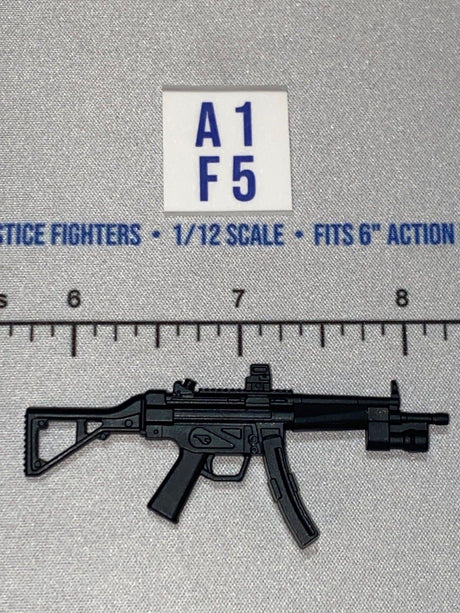1/12 Scale World War One MP-5 Submachine Gun with Folding Stock