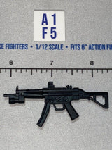 1/12 Scale World War One MP-5 Submachine Gun with Folding Stock