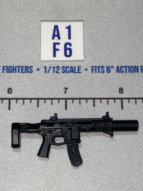 1/12 Scale Modern Era M4 Assault Rifle and Suppressor - Valaverse