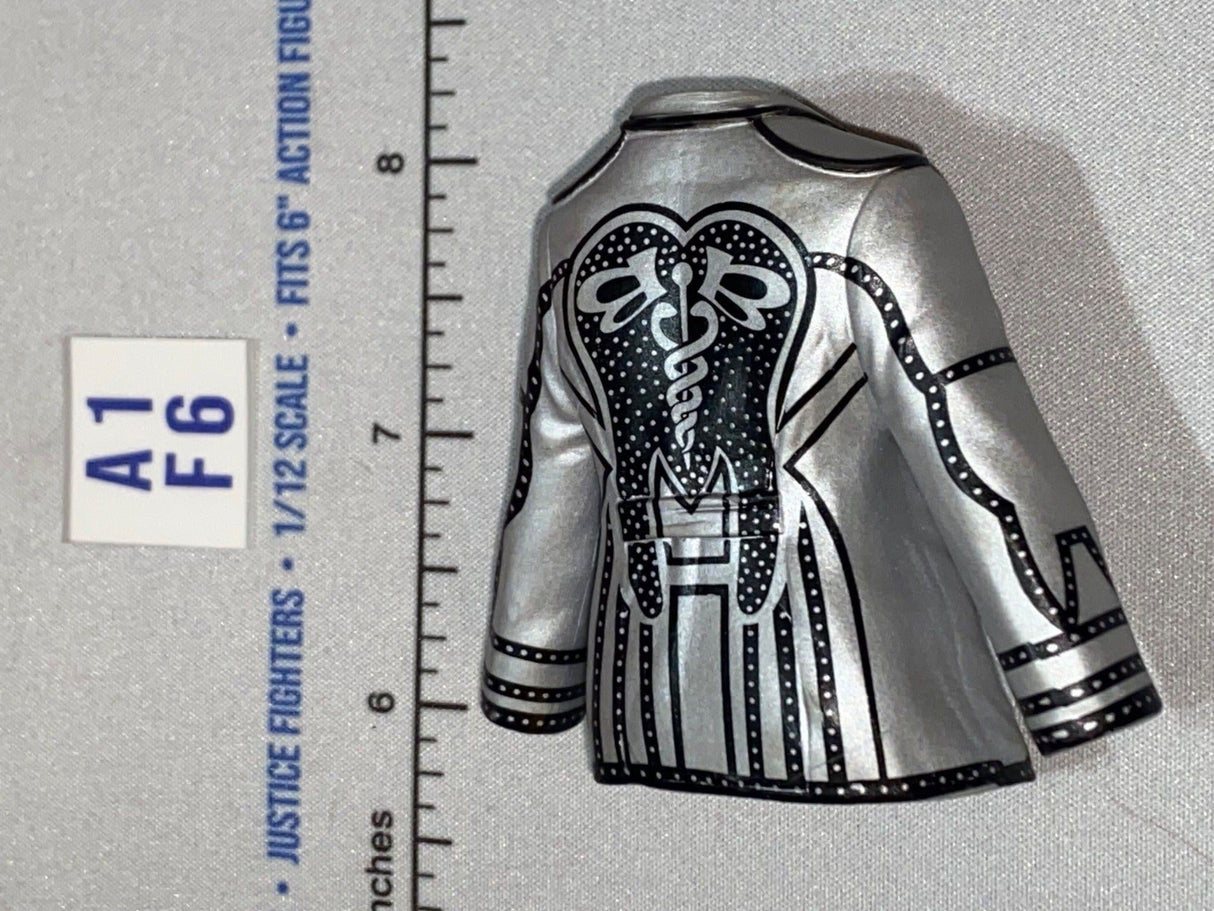 1/12 Scale Modern Era Silver Embroidered Jacket - Mattel WWE