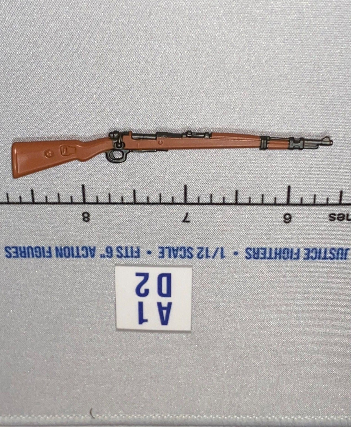 1/12 Scale WWII Era Bolt Action Carbine Rifle - Indiana Jones