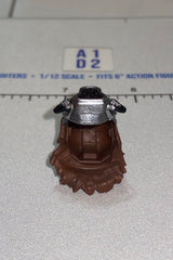 1/12 Scale Modern Era Male Mask with Gas Mask and Brown Hair - GI Joe Classified