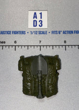 1/12 Scale Modern Field Pack with Entrenching Tool - GI Joe Classified