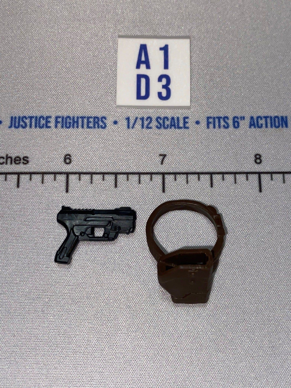 1/12 Scale Modern Era Pistol and Holster Set - GI Joe Classified