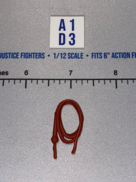 1/12 Scale Western Era Coiled Whip - Indiana Jones
