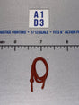 1/12 Scale Western Era Coiled Whip - Indiana Jones