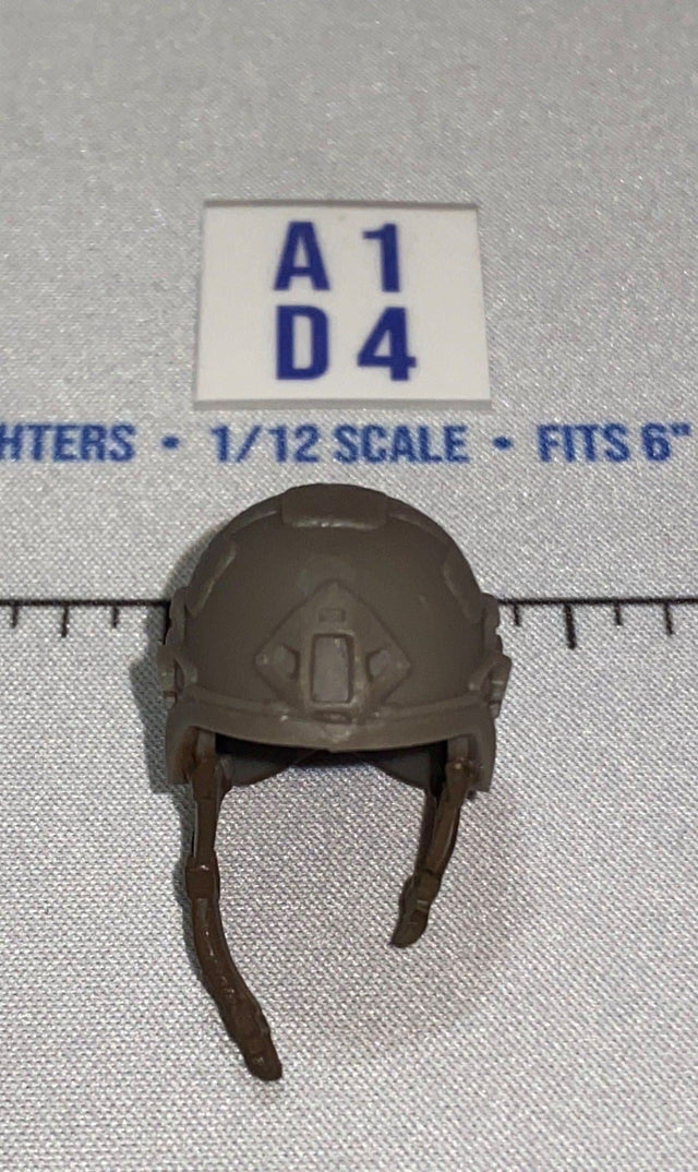 1/12 Scale Modern Era Tactical Helmet with Chin Straps - GI Joe Classified