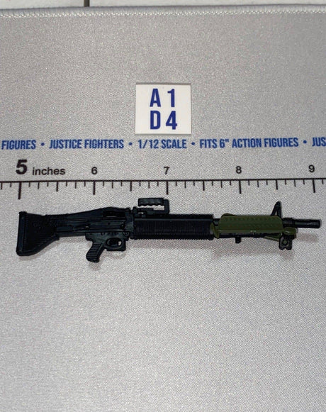 1/12 Scale Vietnam Era US M60 Machine Gun - GI Joe Classified