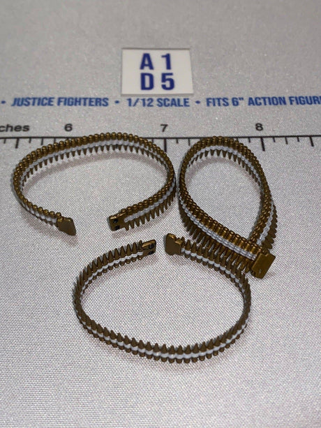 1/12 Scale WWII US Ammunition Belts Set - GI Joe Classified