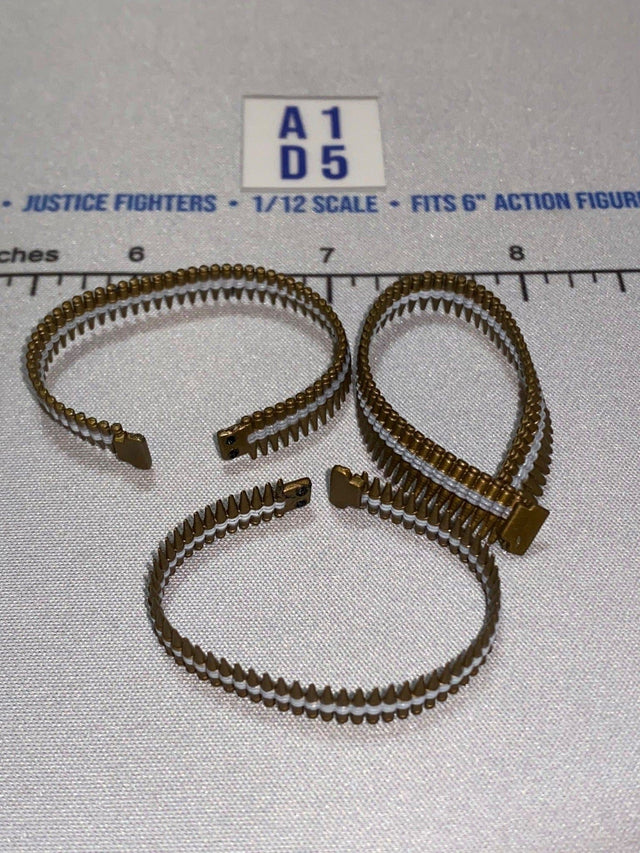 1/12 Scale WWII US Ammunition Belts Set - GI Joe Classified