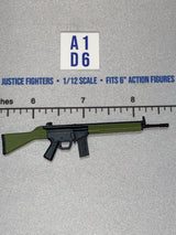 1/12 Scale Modern Era German G3 Assault Rifle - Valaverse