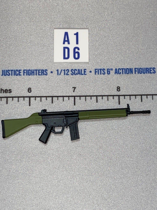 1/12 Scale Modern Era German G3 Assault Rifle - Valaverse