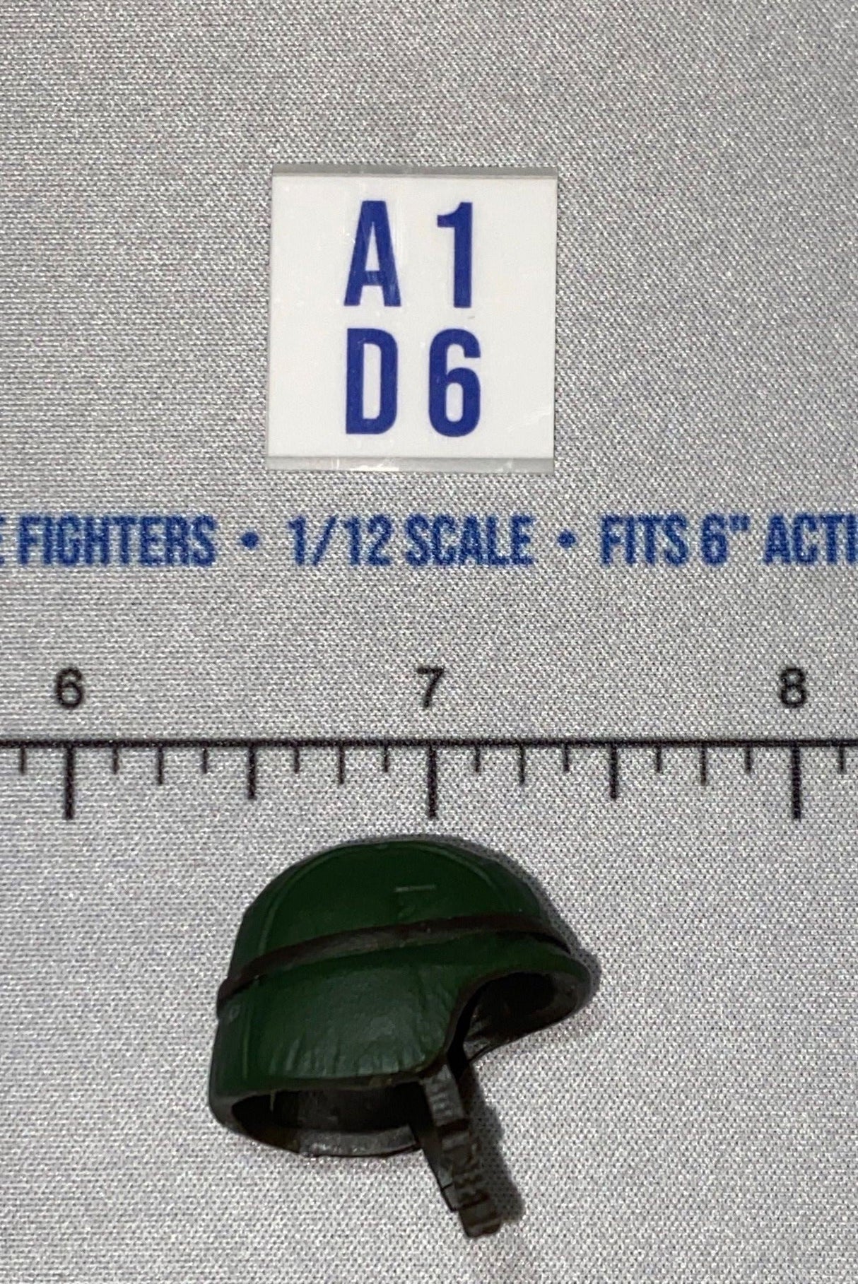 1/12 Scale Modern Era Helmet with Chin Straps - GI Joe Classified