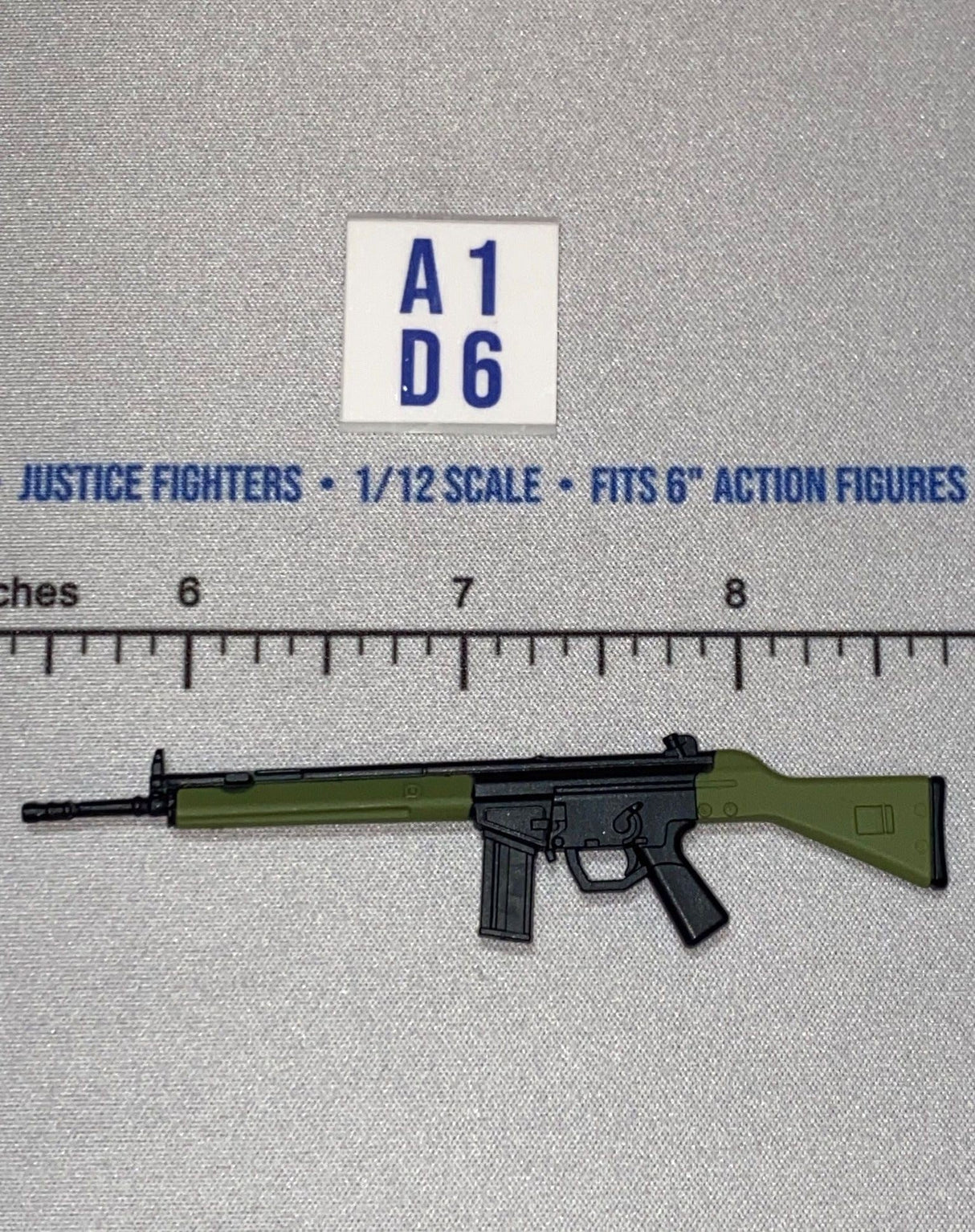 1/12 Scale Modern Era German G3 Assault Rifle - Valaverse