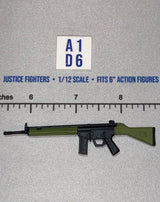 1/12 Scale Modern Era German G3 Assault Rifle - Valaverse