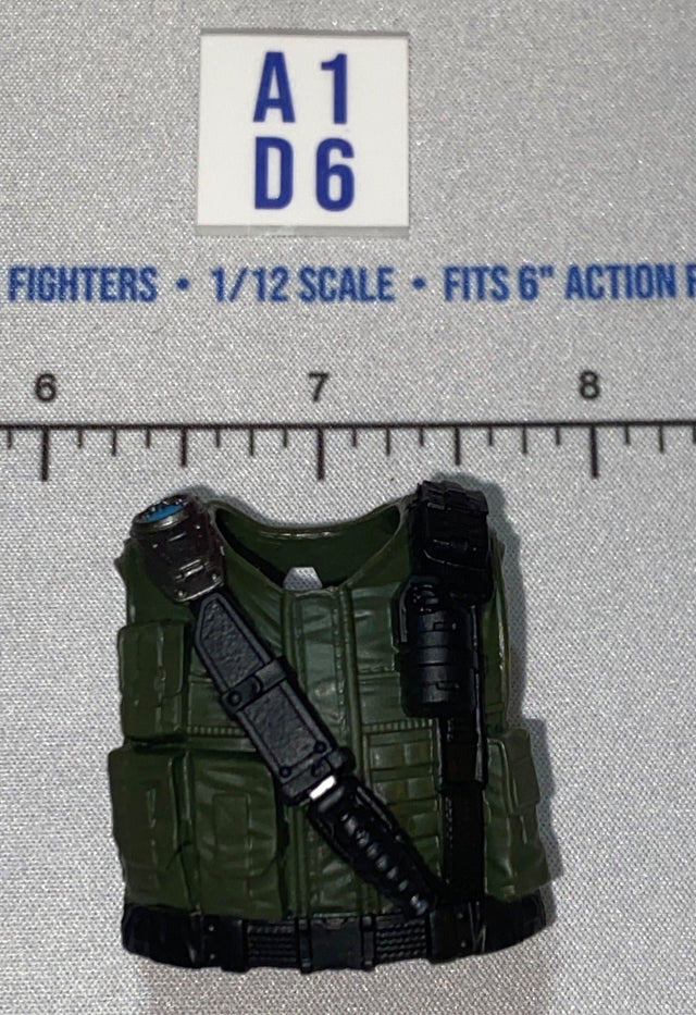1/12 Scale GI Joe Classified Modern Era Tactical Vest with Knife