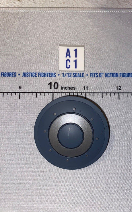 1/12 Scale Science Fiction Round Shield - - Four Horsemen - Cosmic Legions