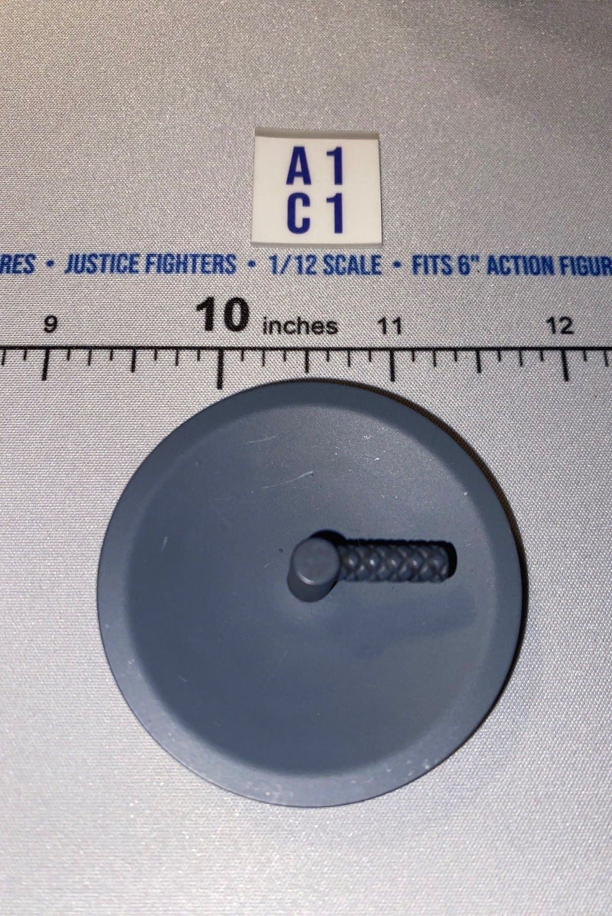 1/12 Scale Science Fiction Round Shield - - Four Horsemen - Cosmic Legions