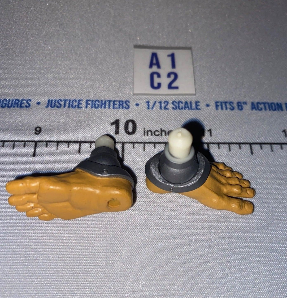 1/12 Scale Medieval Fantasy Feet Set - Four Horsemen - Mythic Legions