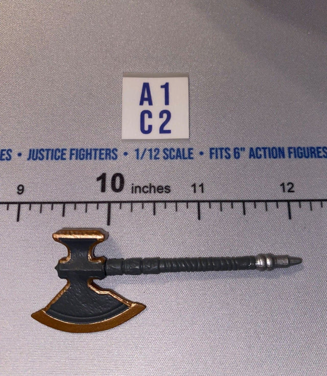 1/12 Scale Medieval Fantasy Battle Axe - Four Horsemen - Mythic Legions
