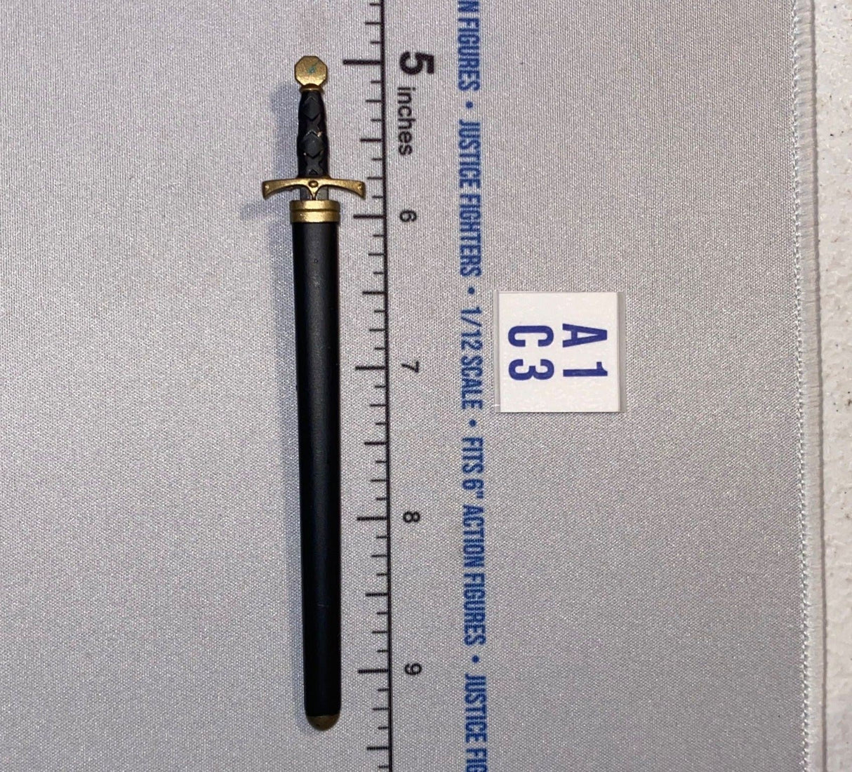 1/12 Scale Medieval Fantasy Sword with Scabbard - Four Horsemen - Mythic Legions