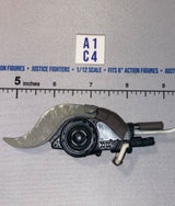 1/12 Scale Four Horsemen - Cosmic Legions Sci-Fi Fantasy Crescent Blade Weapon with Trigger Grip