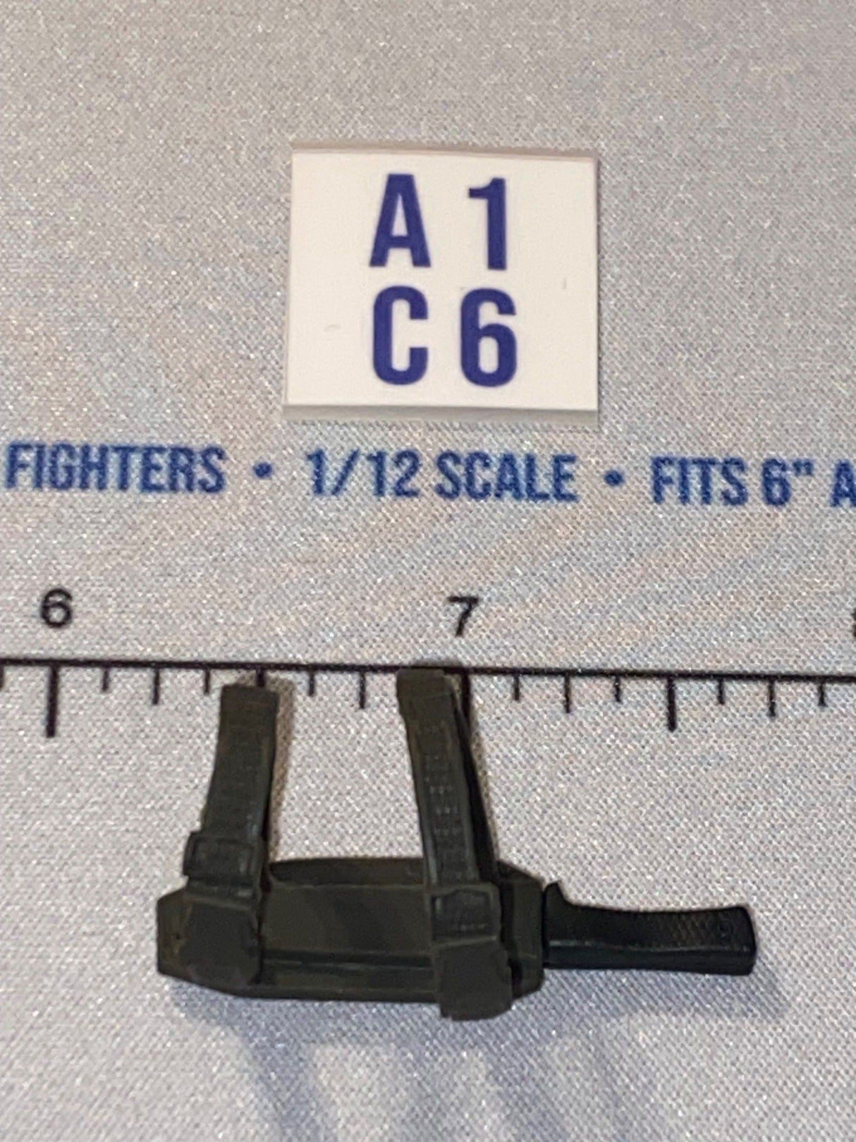 1/12 Scale Modern Era Combat Knife with Leg Sheath - GI Joe Classified