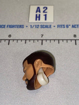 1/12 Scale Male Head Sculpt with Dark Hair and Goatee - WWE
